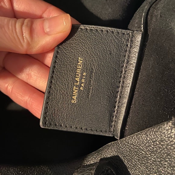 YSL black shopping tote - Picture 5 of 11